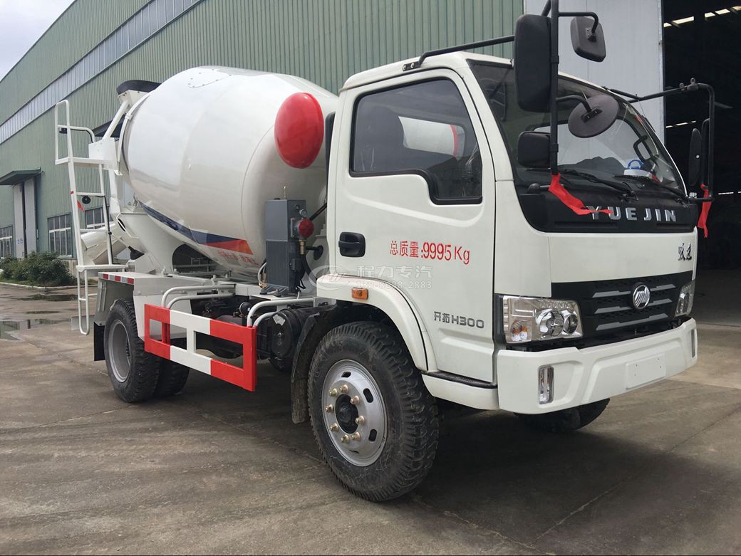 跃进国三3-5方搅拌车_副本
