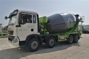 重汽T5G轻量化12方搅拌车